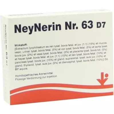 NEYNERIN No.63 D 7 Ampollas, 5X2 ml