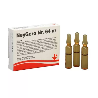 Neygero No.64 D 7 ampollas, 5x2 ml