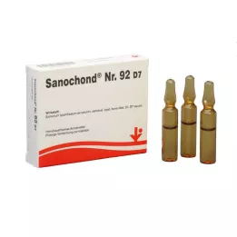 Sanochond No.92 D 7 ampollas, 5x2 ml