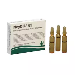 NEYDIL No.63 Revitorgan Dil.D 4 por vet. ampollas, 5X2 ml