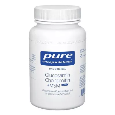 PURE ENCAPSULATIONS Glucosamina+Chondr.+MSM Cápsulas, 60 uds