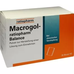 MACROGOL-ratiopharm Balance Plv.z.H.e.L.z.Einn., 30 uds