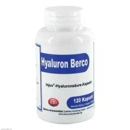 HYALURON BERCO Injuv Cápsulas, 120 Cápsulas