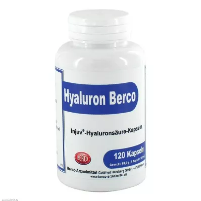 HYALURON BERCO Injuv Cápsulas, 120 Cápsulas