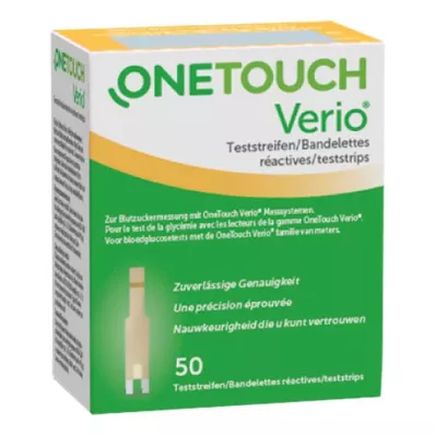 ONE TOUCH Tiras reactivas Verio, 50 unidades