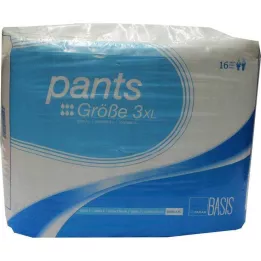 PARAM Pantalones Basis Gr.3 XL, 16 uds