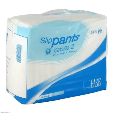 PARAM Pantalones Slip Basis Gr.2, 14 piezas