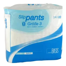 PARAM Pantalones Slip Basis Gr.3, 14 piezas