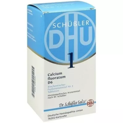 BIOCHEMIE DHU 1 Calcium fluoratum D 6 comprimidos, 420 uds