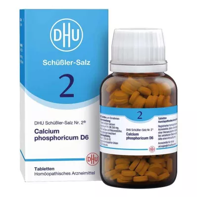 BIOCHEMIE DHU 2 Calcio fosfórico D 6 comprimidos, 420 uds
