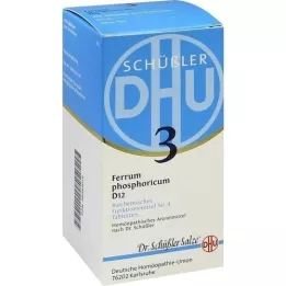 BIOCHEMIE DHU 3 Ferrum phosphoricum D 12 comprimidos, 420 uds