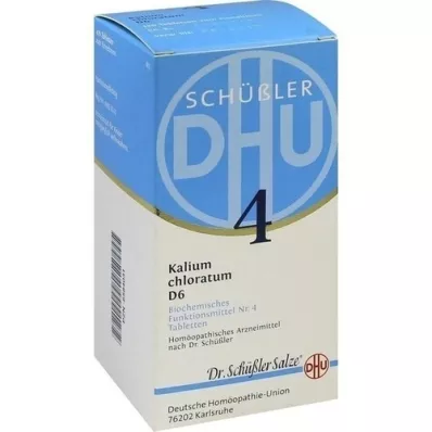 BIOCHEMIE DHU 4 Kalium chloratum D 6 comprimidos, 420 uds