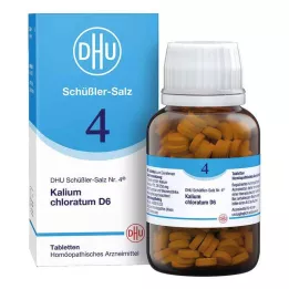 BIOCHEMIE DHU 4 Kalium chloratum D 6 comprimidos, 420 uds