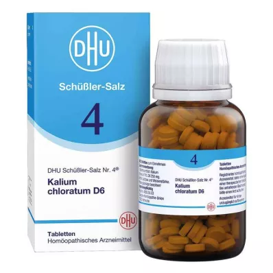 BIOCHEMIE DHU 4 Kalium chloratum D 6 comprimidos, 420 uds