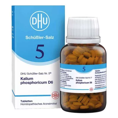 BIOCHEMIE DHU 5 Kalium phosphoricum D 6 comprimidos, 420 uds