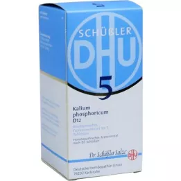 BIOCHEMIE DHU 5 Kalium phosphoricum D 12 comprimidos, 420 uds