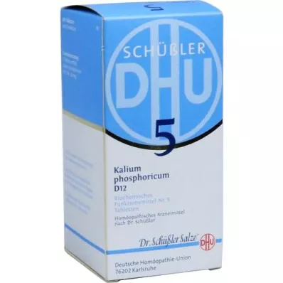 BIOCHEMIE DHU 5 Kalium phosphoricum D 12 comprimidos, 420 uds