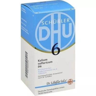 BIOCHEMIE DHU 6 Kalium sulphuricum D 6 comprimidos, 420 uds