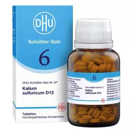 BIOCHEMIE DHU 6 Kalium sulphuricum D 12 comprimidos, 420 uds