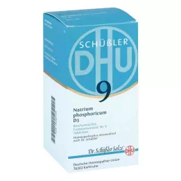 BIOCHEMIE DHU 9 Natrium phosphoricum D 3 comprimidos, 420 uds