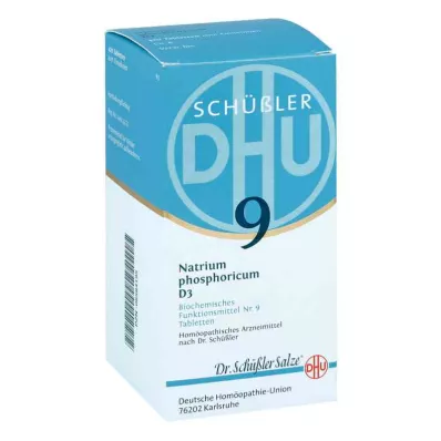 BIOCHEMIE DHU 9 Natrium phosphoricum D 3 comprimidos, 420 uds