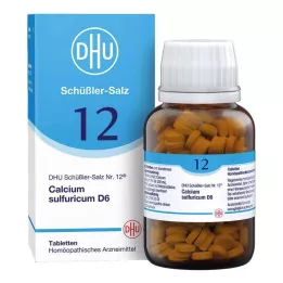 BIOCHEMIE DHU 12 Calcium sulphuricum D 6 comprimidos, 420 uds