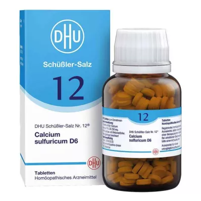 BIOCHEMIE DHU 12 Calcium sulphuricum D 6 comprimidos, 420 uds