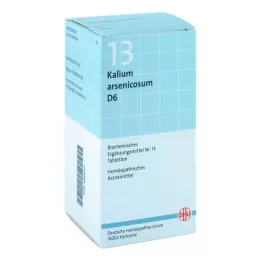BIOCHEMIE DHU 13 Kalium arsenicosum D 6 comprimidos, 420 uds