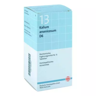 BIOCHEMIE DHU 13 Kalium arsenicosum D 6 comprimidos, 420 uds