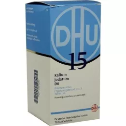 BIOCHEMIE DHU 15 Kalium jodatum D 6 comprimidos, 420 uds