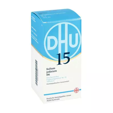 BIOCHEMIE DHU 15 Kalium jodatum D 6 comprimidos, 420 uds
