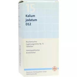 BIOCHEMIE DHU 15 Kalium jodatum D 12 comprimidos, 420 uds