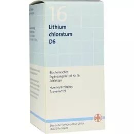 BIOCHEMIE DHU 16 Clorato de litio D 6 comprimidos, 420 uds