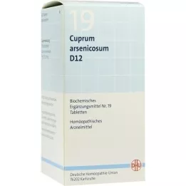 BIOCHEMIE DHU 19 Cuprum arsenicosum D 12 comprimidos, 420 uds