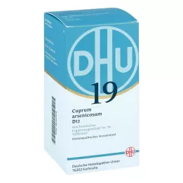 BIOCHEMIE DHU 19 Cuprum arsenicosum D 12 comprimidos, 420 uds