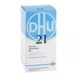 BIOCHEMIE DHU 21 Zincum chloratum D 6 comprimidos, 420 uds