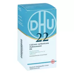 BIOCHEMIE DHU 22 Calcio carbónico D 6 comprimidos, 420 uds