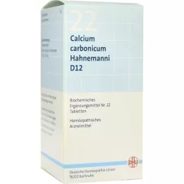 BIOCHEMIE DHU 22 Calcio carbónico D 12 comprimidos, 420 uds