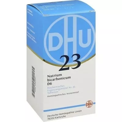 BIOCHEMIE DHU 23 Natrium bicarbonicum D 6 tbl, 420 uds