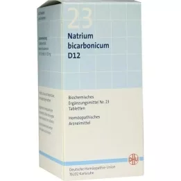 BIOCHEMIE DHU 23 Natrium bicarbonicum D 12 tbl, 420 uds