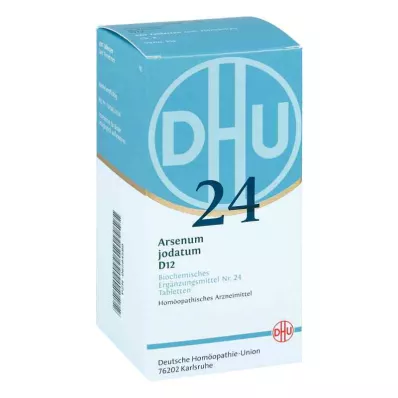 BIOCHEMIE DHU 24 Arsenum jodatum D 12 comprimidos, 420 uds