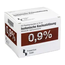 KOCHSALZLÖSUNG Solución inyectable Pl.Fresenius 0,9%, 20X10 ml