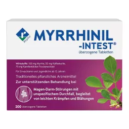 MYRRHINIL INTEST Comprimidos recubiertos, 200 unidades