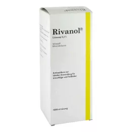 RIVANOL Solución al 0,1%, 1000 ml
