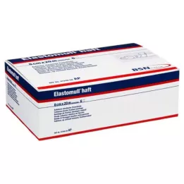 ELASTOMULL venda de fijación adhesiva de 8 cmx20 m, 6 uds