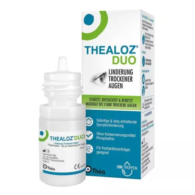 THEALOZ Gotas oftálmicas Duo, 10 ml