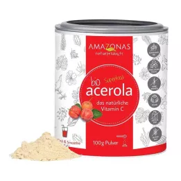 ACEROLA Vit.C en polvo 100% orgánica, 100 g