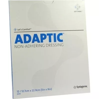 ADAPTIC 12,7x22,9 cm apósito húmedo para heridas, 12 uds