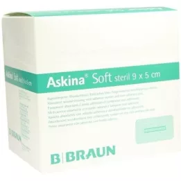 ASKINA Apósito blando 5x9 cm estéril, 50 uds