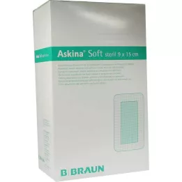 ASKINA Apósito blando 9x15 cm estéril, 40 uds